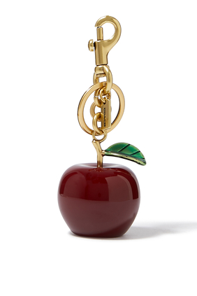 Small Apple Bag Charm