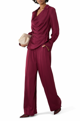 Symone Satin Top