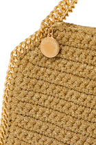 Falabella Lurex Crochet Tiny Shoulder Bag