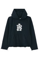 Monogram Cut Off Hoodie