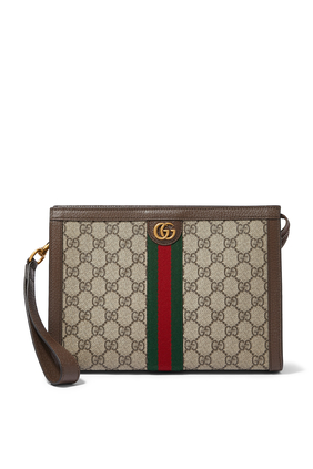 Ophidia GG Monogram Pouch