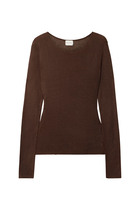 Knitted Long Sleeves Top