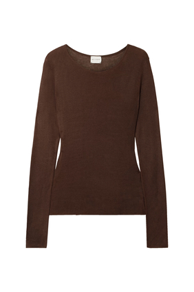 Knitted Long Sleeves Top