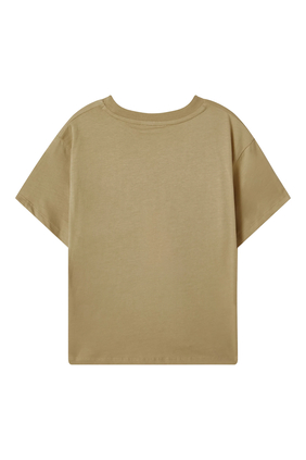 Kids Lucky Tiger Cotton Jersey T-Shirt