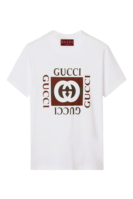 Logo Graphic Cotton Jersey T-Shirt