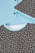 Kids Cotton Jumpsuit, Bib & Hat Set