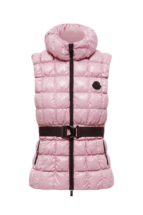 Emilion Square-Quilted Down Vest