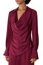 Symone Satin Top