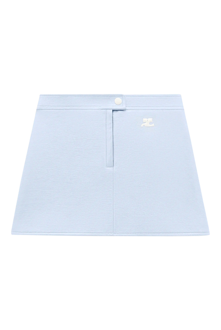 Reedition Vinyl Mini Skirt