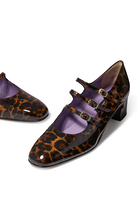  Kina 40 Leopard Patent Leather Mary Janes 