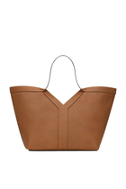Leather Y Tote