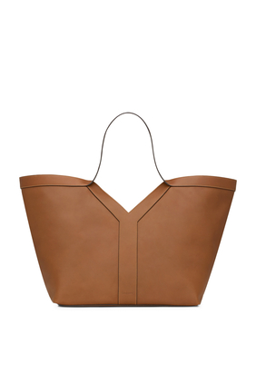 Leather Y Tote