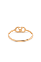 Vlogo Signature Metal Ring