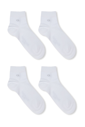 Simon Casual Flat Knit Socks, Set of 2