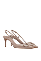 VLogo 80 Slingback Pumps