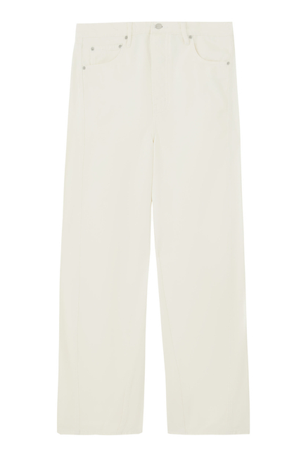 Mid Rise Balloon Jeans