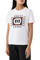 Logo Graphic Cotton Jersey T-Shirt