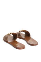 DG Logo Leather Slippers