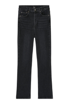 Sunset Crop Slim Flared Jeans 