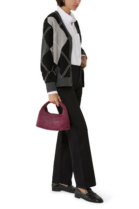 The Mini Sack Suede Bag