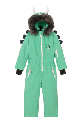 Kids Spike the Dinosaur Snowsuit