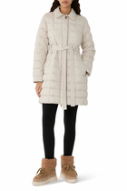 Gresillon Belted Long Down Jacket