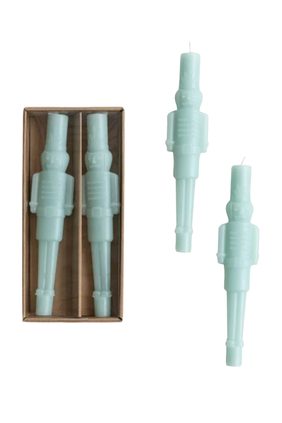 Nutcracker Shaped Candle Set
