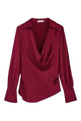 Symone Satin Top