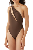 Portofino One Shoulder One Piece