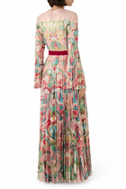 Felix Ceramic-Motif Dress