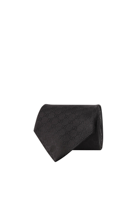 GG Pattern Silk Tie
