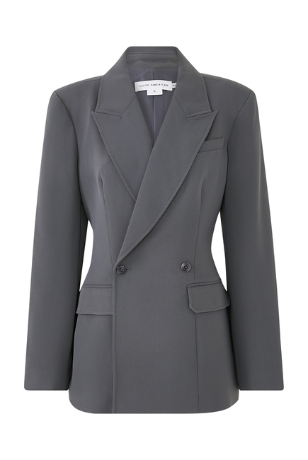 Luxe Suiting Cinched Blazer