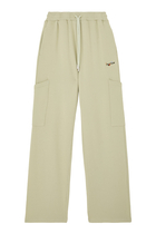 Bookish Flower Cargo Sweatpants