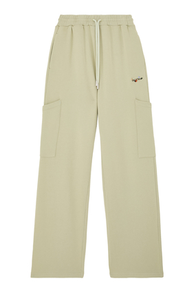 Bookish Flower Cargo Sweatpants