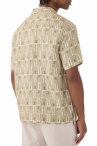 Roberto Palmeira Printed Linen Shirt