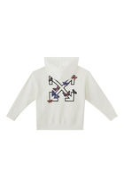 Kids Arrow Butterfly Hoodie