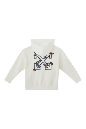 Kids Arrow Butterfly Hoodie