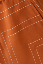 Monogram Silk PJ Shorts
