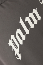 Back Curved Logo Track Jacket