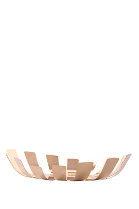 Oval Gold Plated Centerpiece