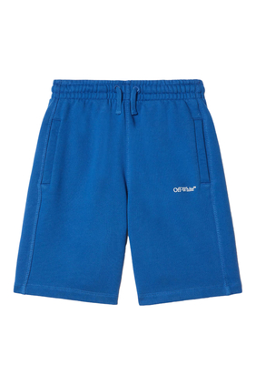 Kids Bookish Bit Logo Sweatshorts