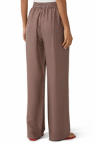 Sahel Overlay Print Pants