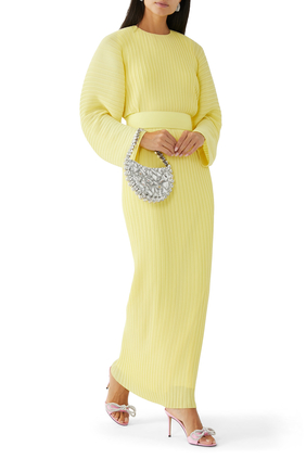 Mirabelle Pleated Maxi Dress