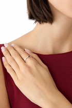 Love in Tokyo Ring, 18k White Gold & Diamonds