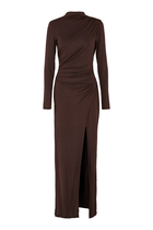 Jersey Draped Gown
