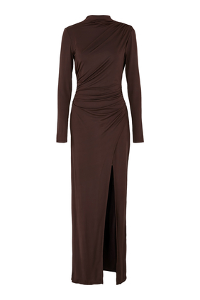 Jersey Draped Gown
