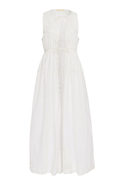 Gillian Sleeveless Dress Coverup