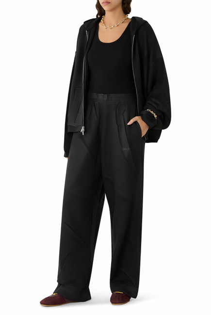 Creased Terry Oversized Sweatpants