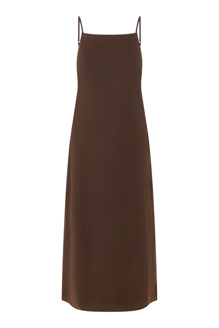 Malu Linen Midi Dress
