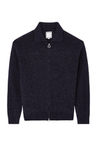 Zip-Through Knit Jacket